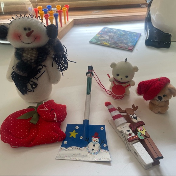 Other - Bundle of Holiday Ornaments, 7 total